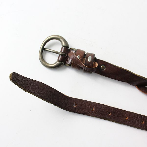 【新品】パラスパレス本革ベルト 三角バックルベルト