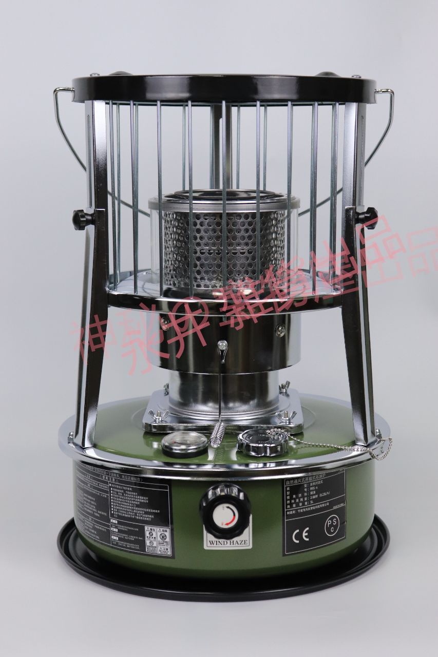 石油ストーブ 2025 WIND HAZE R95 容量5.2L 2.6kw 対流式石油ストーブ 対流式暖房 省エネ 小型 軽量 持ち運びやすい アウトドア