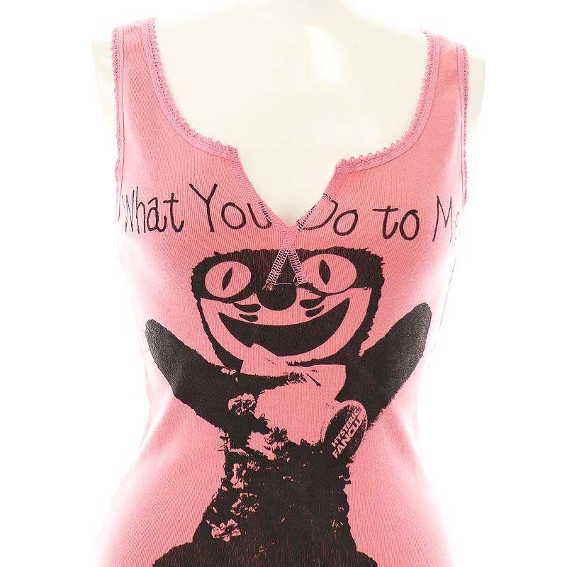 ヒステリックグラマー HYSTERIC GLAMOUR プリント タンクトップ