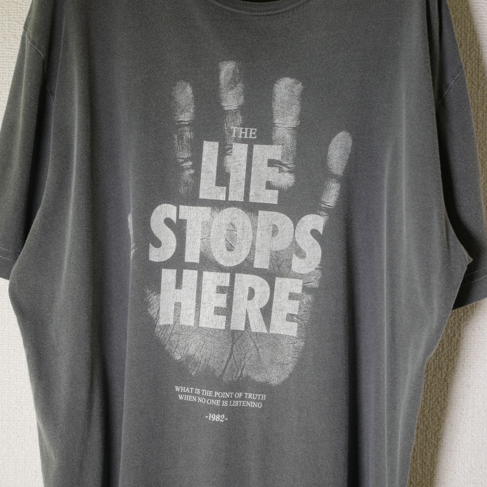 DAVID LINDWALL 14SS キムタク着用MODEL GRAYカラーTシャツ‐M