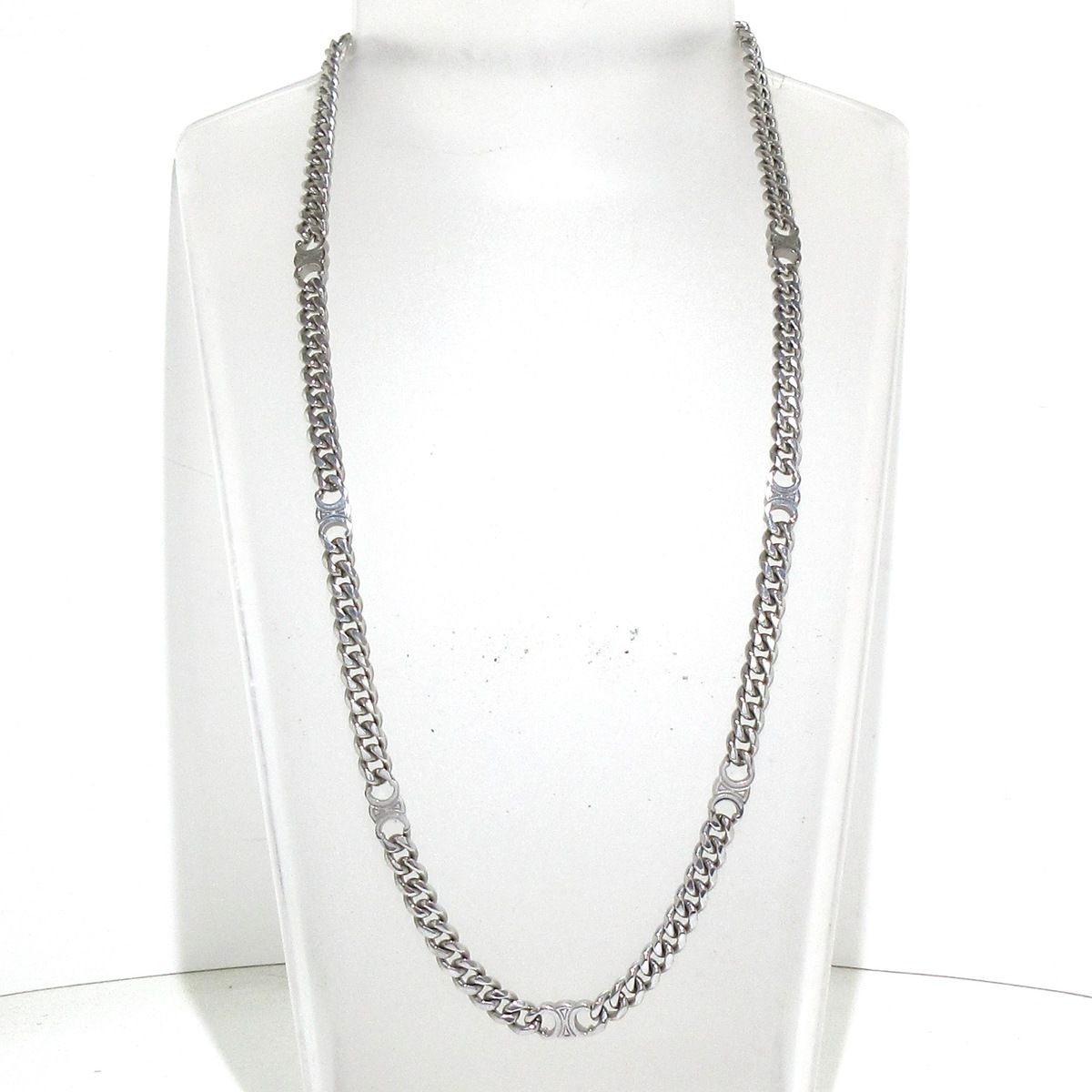 CELINE(セリーヌ) ネックレス トリオンフ シルバー 喜平