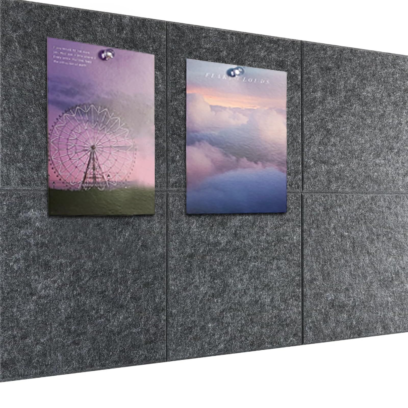 壁に貼る コルクボード 900 x 600 壁掛け おしゃれ コル クボード 大型 掲示板 DIYコルクボ ード オフィス 伝言板 写真壁 案内板 室内装飾 学校用 入り ダークグレー