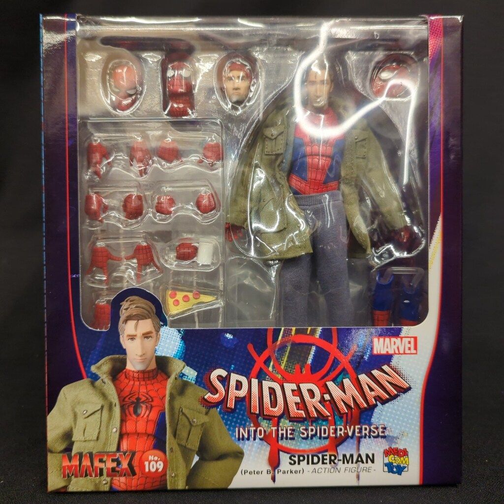 メディコム トイ MAFEX SPIDER MAN | INTO THE SPIDER VERSE PETER B PARKER 109