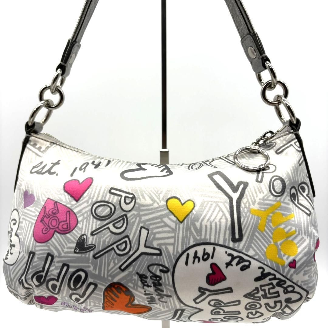 Coach poppy hearts signature - Gem コーチ ポピー グラフィティ 