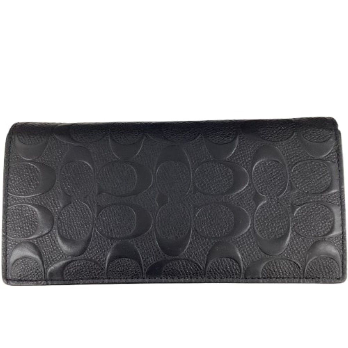 COACH コーチ 長財布 シグネチャー F75365 ブラック COACH コーチ 長財布 シグネチャー F75365 ブラック