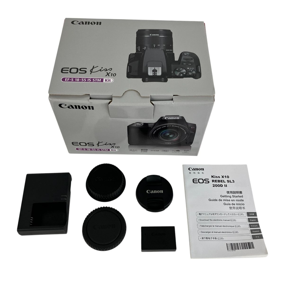 Canon EOS Kiss X10 デジタル一眼レフカメラ EF-S 18-55 F4-5.6