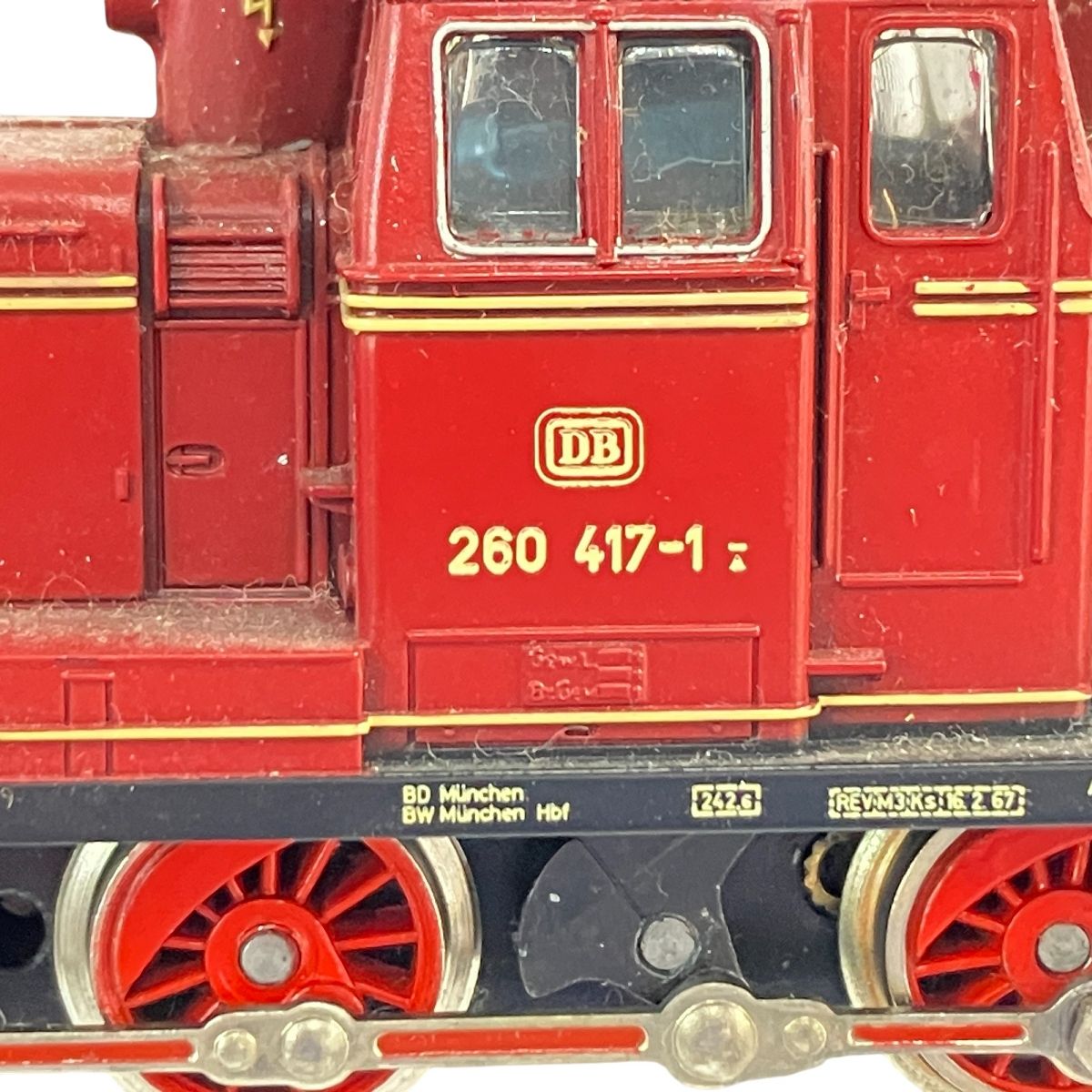 Marklin DB BR 260 417-1 ディーゼル機関車 HOゲージ 鉄道模型