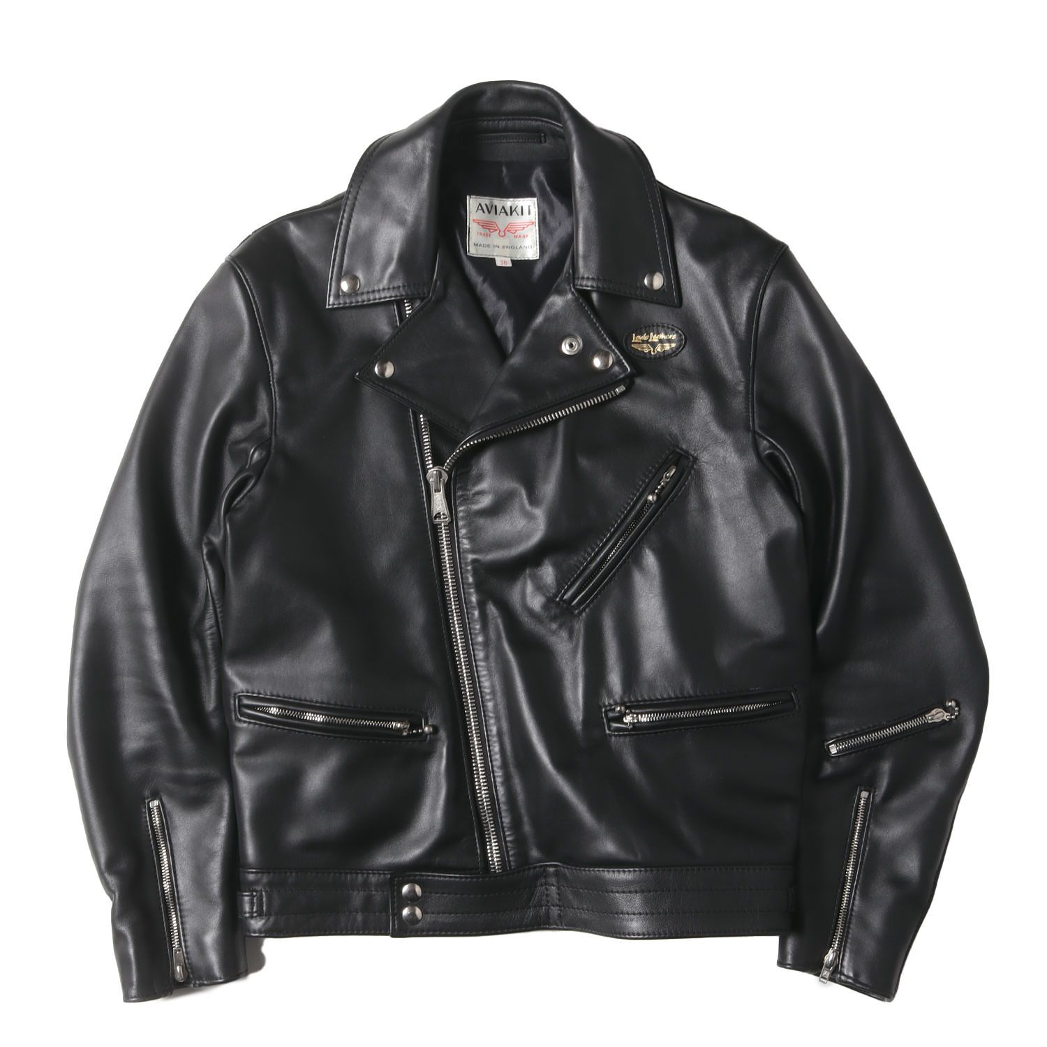 ルイスレザー 36 Lewis Leathers ライダースジャケット △〈Lewis Leathers ルイス レザー ズ〉メンズ レザージャケット 666期