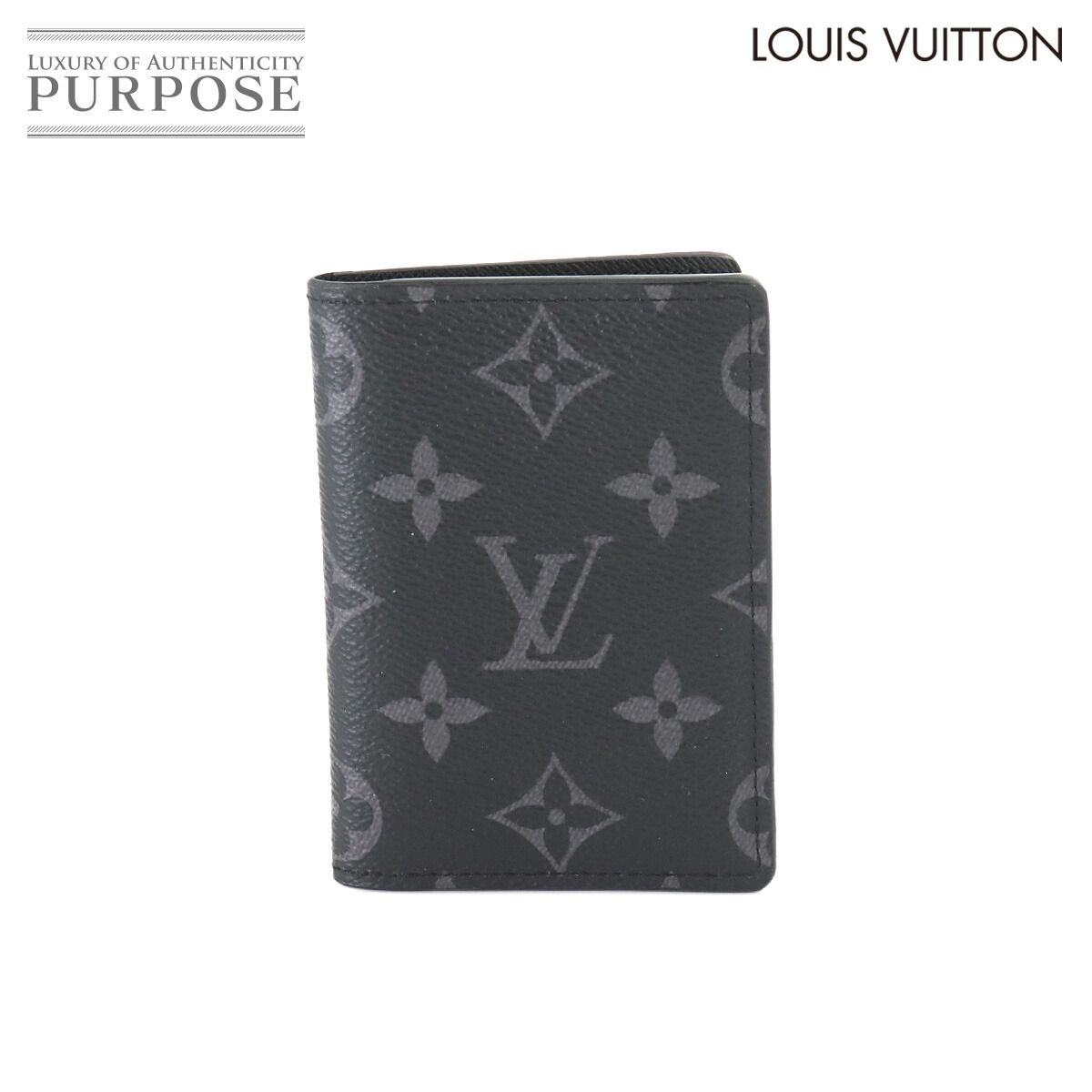 新品同様 ルイ ヴィトン LOUIS VUITTON モノグラム エクリプス オーガナイザー ドゥ ポッシュ カードケース M61696 RFID  90242827 - メルカリ