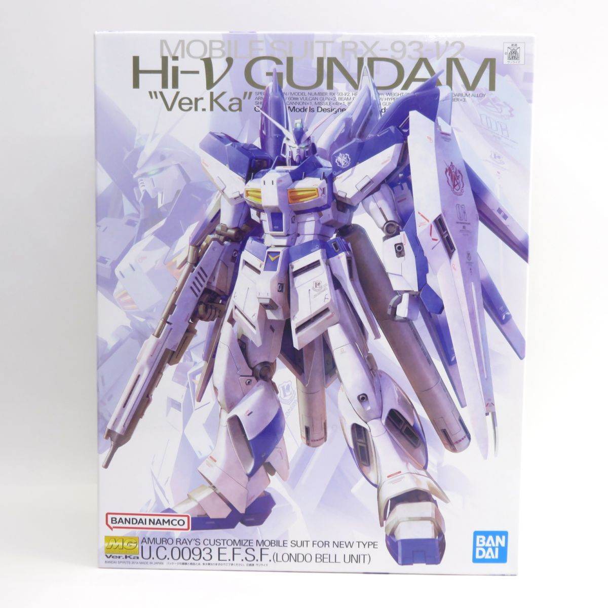 MG 機動戦士ガンダム 逆襲のシャア Hi-νガンダム Ver.Ka MG 1/100 機動戦士ガンダム 逆襲のシャア Hi-νガンダム ver.Ka 【公式