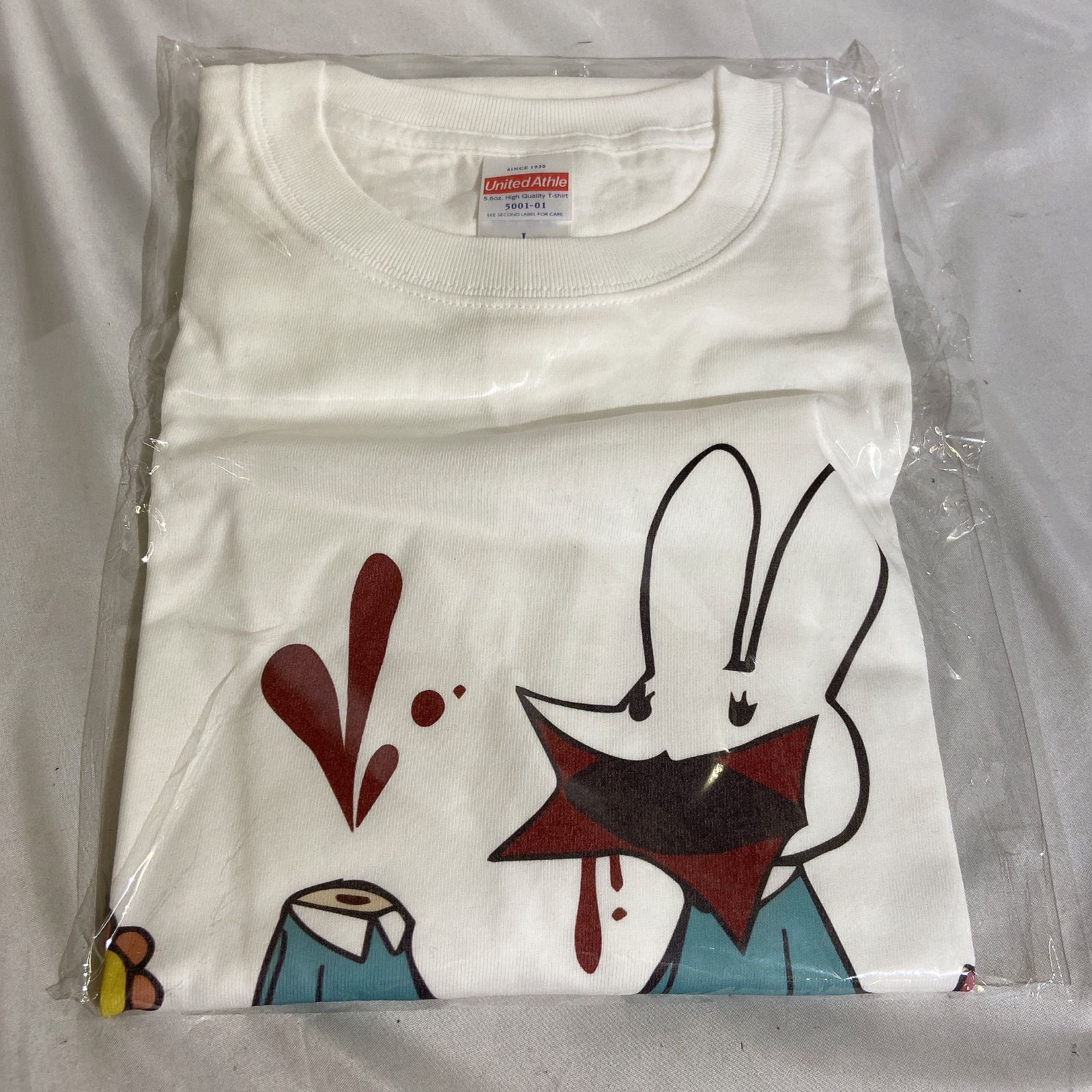 素晴らしき日々　Tシャツ 未使用品】素晴らしき日々 ブラックTシャツ Lサイズ メンズ