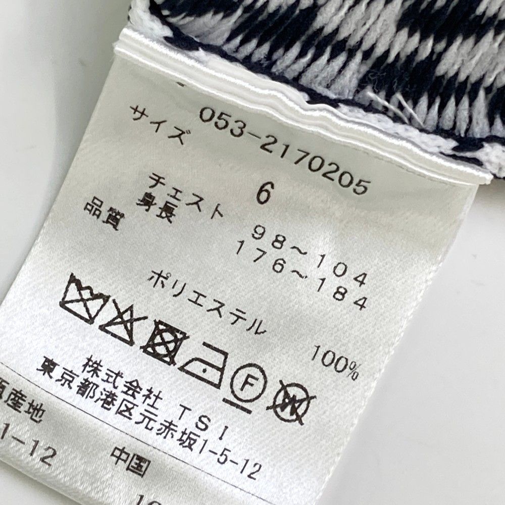 サイズ：6 PEARLY GATES パーリーゲイツ ニットセーター ロゴ 総