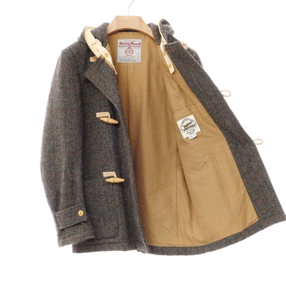 美品 中古 マウントレイニアデザイン ハリーツイード ダッフルコート S メンズ 中古】マウントレイニアデザイン Mt RAINIER DESIGN ハリス