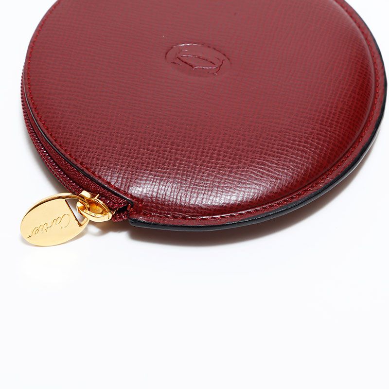CARTIER カルティエ コインケース ポーチ ミニ マストドゥ レザー  