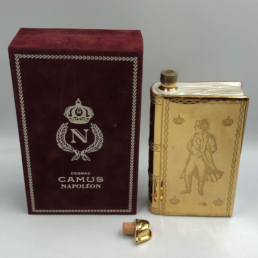 カミュ ナポレオン ブック ゴールド 金陶器 700ml I3