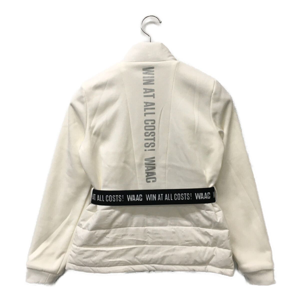 中古 レディース ワック WAAC ブルゾン 1(S) 白 ホワイト 中綿ブルゾン