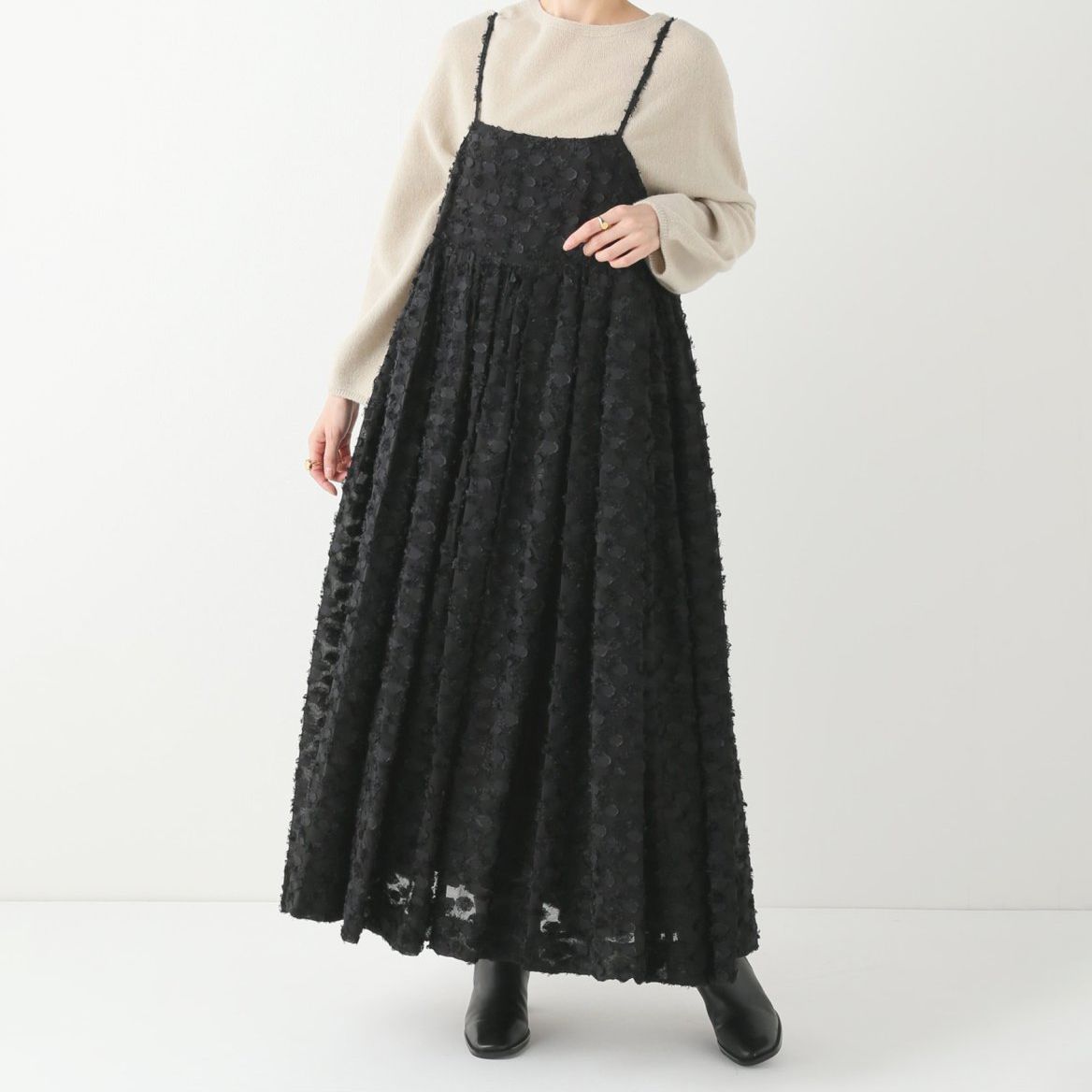 Uhr ウーア　ミニワンピース Uhr/ウーア】別注 Mom Dress（ワンピース）｜IENA ENFANT