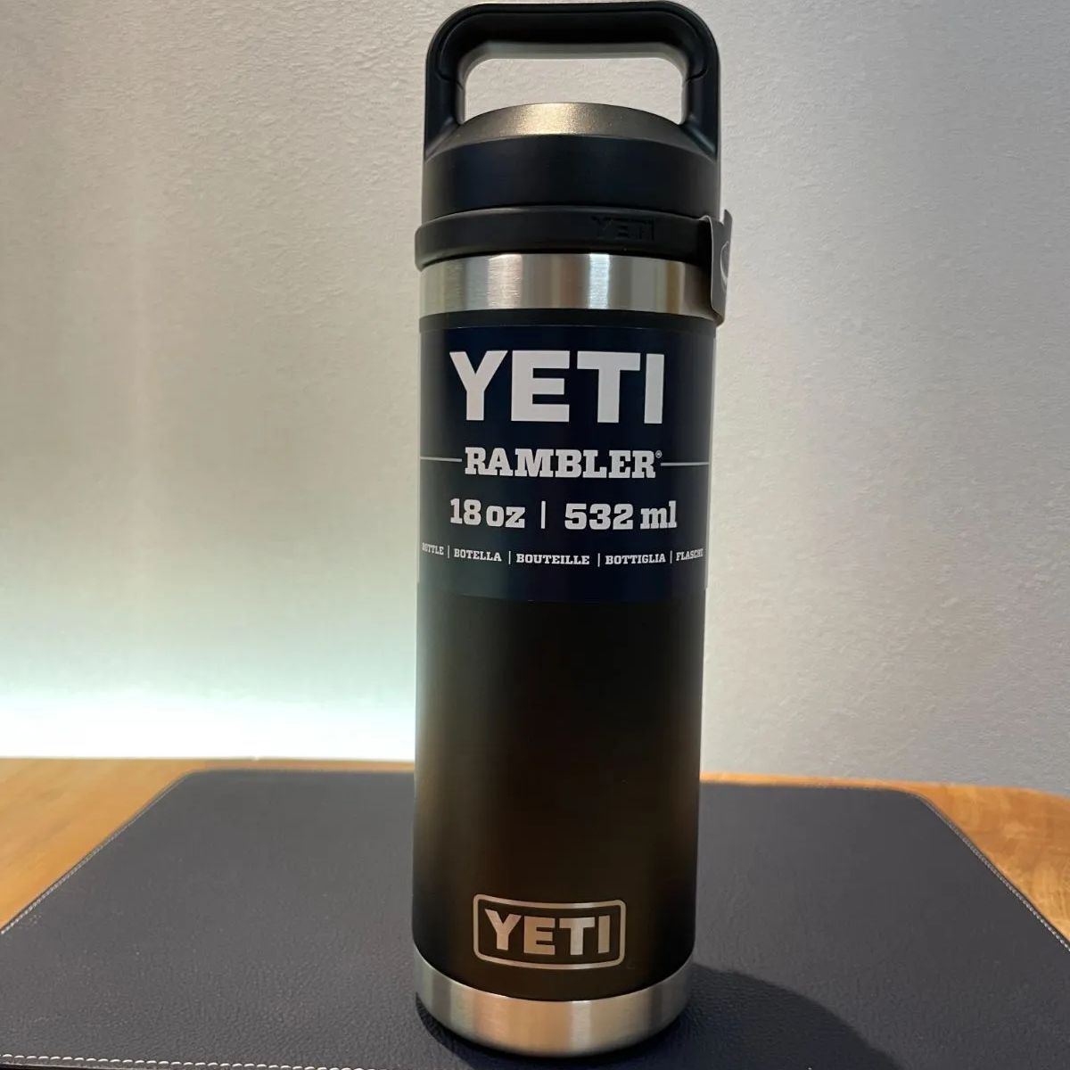 新品未使用＊【ブラック】YETI Rambler 18oz Bottle Chug - YourParts