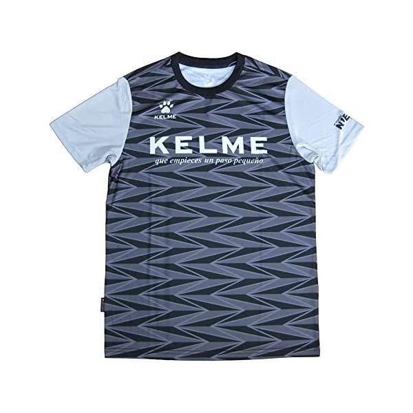 ケルメ（KELME,ケレメ）サッカー/フットサルプラクティスシャツ (ブラック/グレー L)