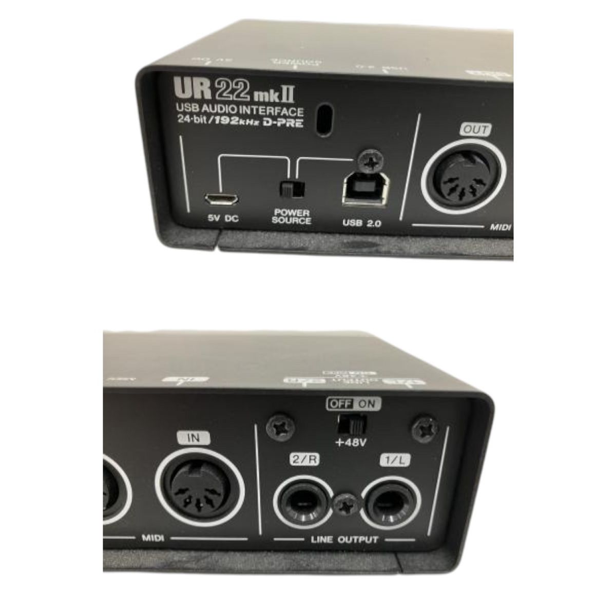 Steinberg UR22mkII 中古 美品 Steinberg UR22mkII オーディオインターフェース 音響機材