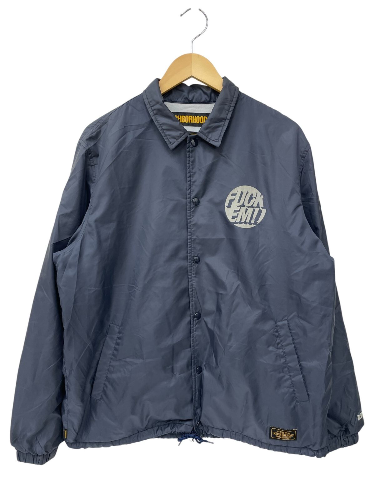 NEIGHBORHOOD FUCK EM コーチジャケット　Ｌサイズ NEIGHBORHOOD (ネイバーフッド) BROOKS N-JKT コーチジャケット