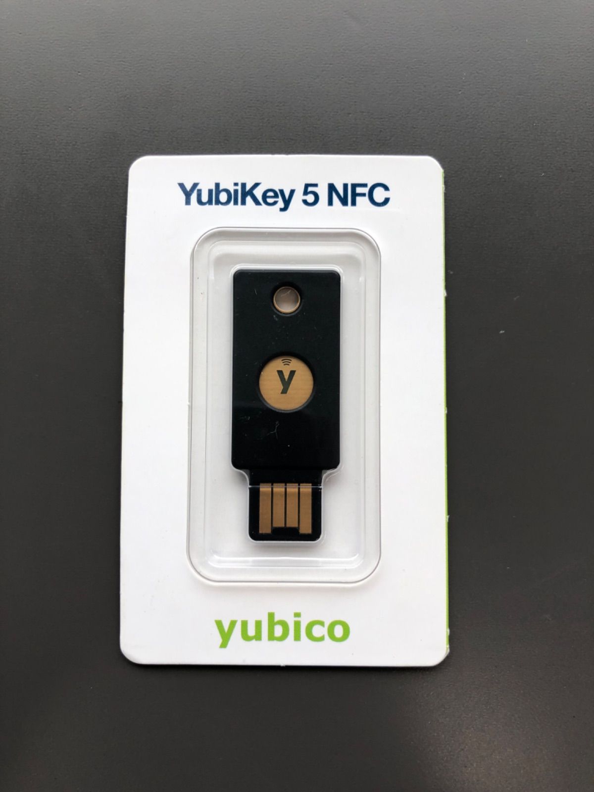 U117 Yubico セキュリティキー YubiKey 5 NFC ログイン|U2F|FIDO2|USB-A ポート A5E33DE3249A1F