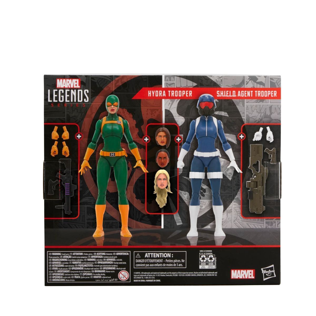 マーベルレジェンド Marvel Legends S.H.I.E.L.D. Agent Trooper and 