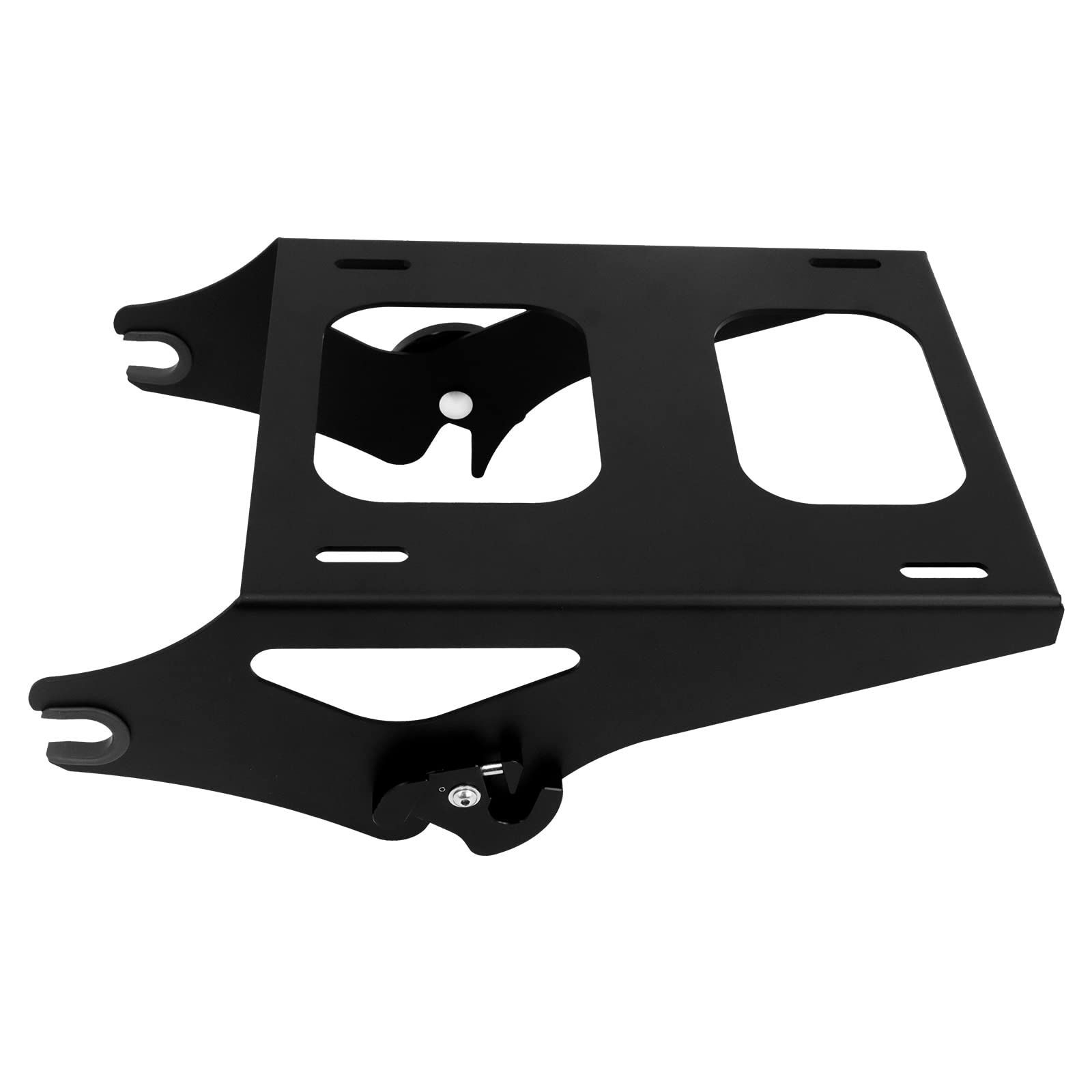 即日発送 ラックケース 荷物棚 取り外し 荷物ラック ハーレー ツーリング ロードキング バイク ロードグライド ストリートグライド 2014以降 HDBUBALUS FLHR FLHRC FLHRSE FLHT 用 ブラック FFCRYSTALESIA_COM