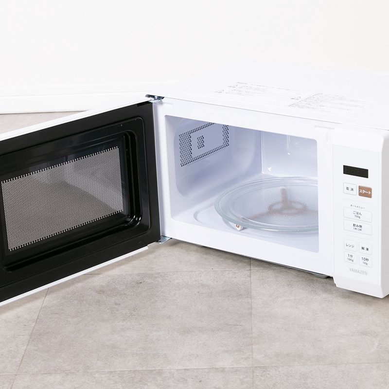 YRM-HF171(W) ホワイト 電子レンジ Amazon | [山善] 電子レンジ 17L 単機能 一人暮らし 二人暮らし