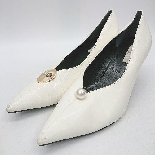 ◇ Θ eimy istoire エイミー イストワール パール装飾 アシンメトリー