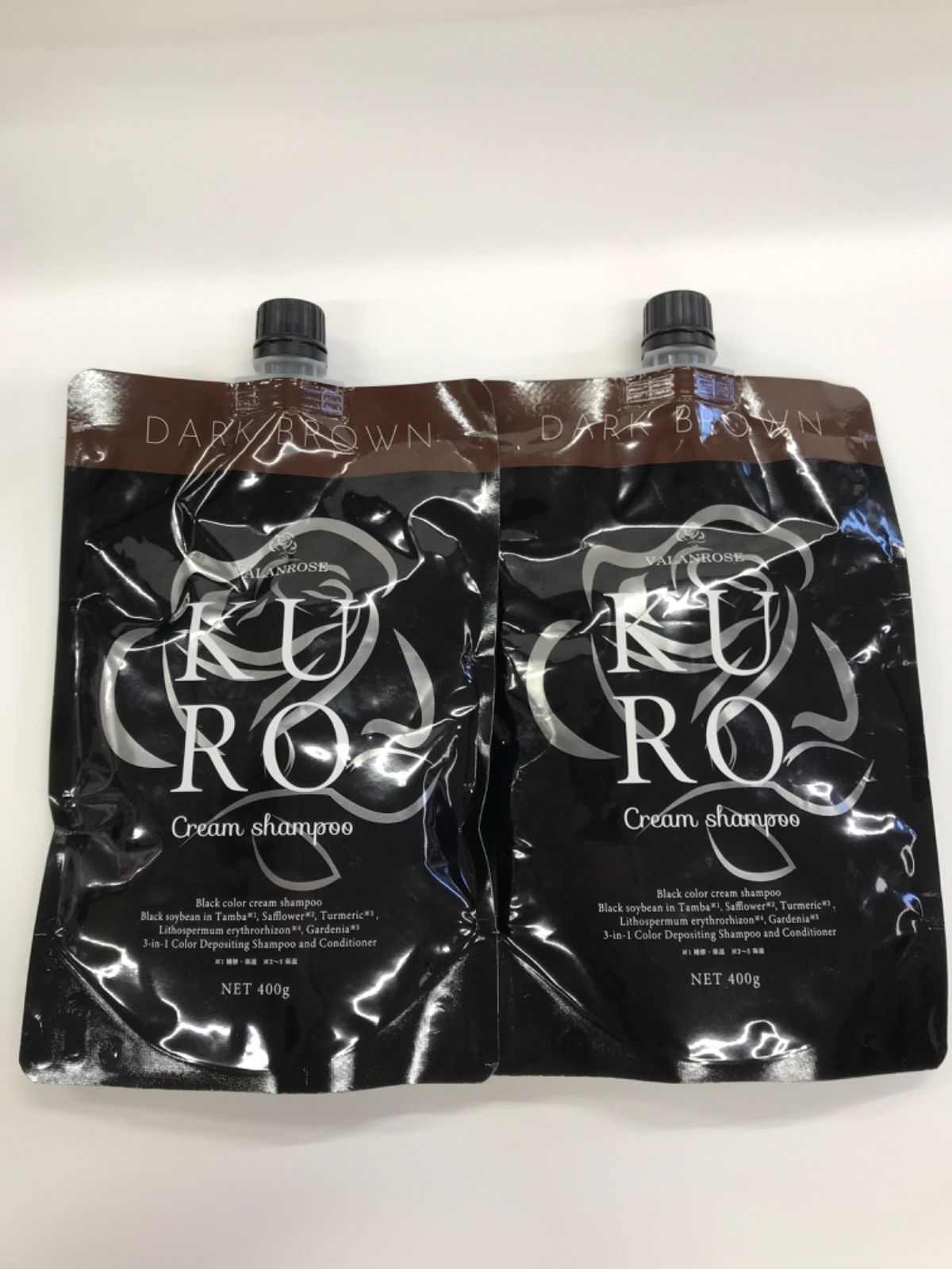 VR クロクリームシャンプー ダークブラウン KURO VR クロクリームシャンプー ダークブラウン ヘアカラーシャンプー