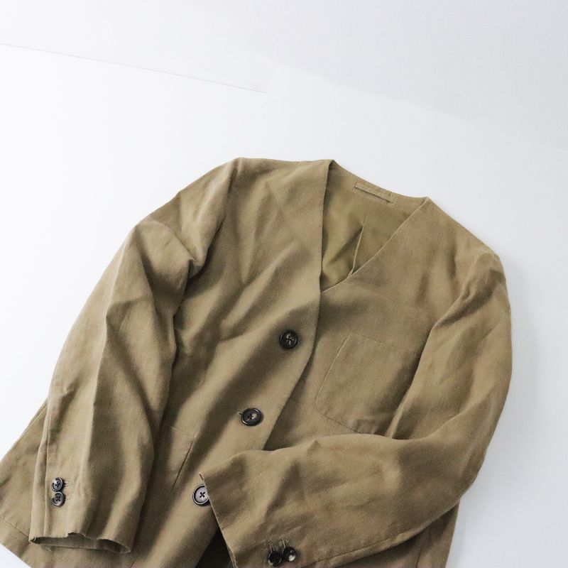 2020SS マーガレットハウエル MARGARET HOWELL PLAIN LINEN リネンノー