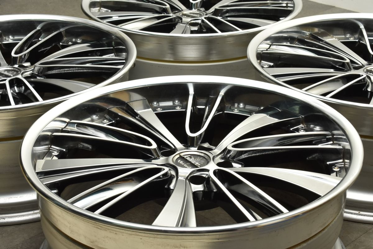 カスタム用に Weds クレンツェ ヴォルテイル 21in 9J 31 PCD114.3 4本セット アルファード ヴェルファイア ハリアー エルグランド