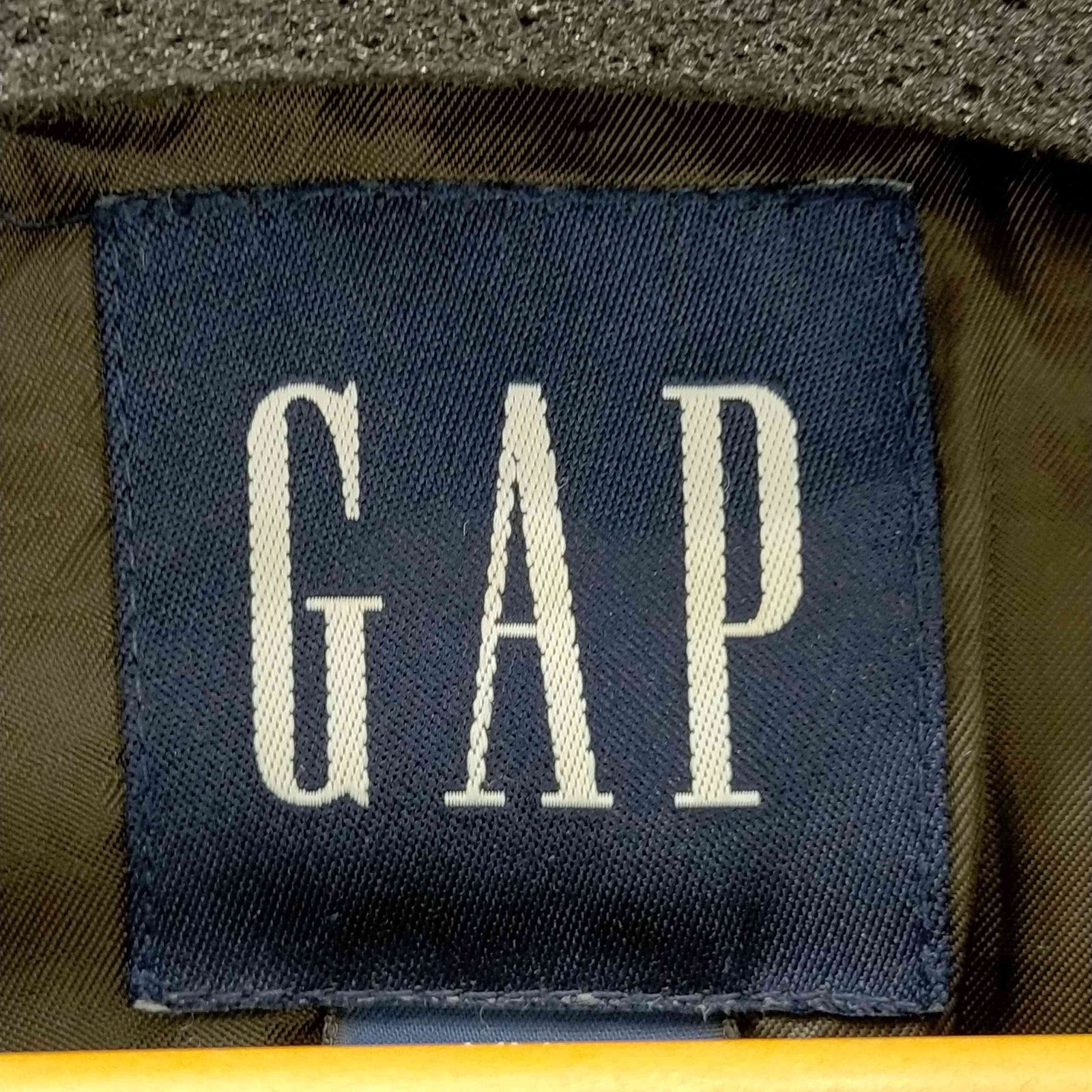 ギャップ Gap OLD GAP キャメル ビッグサイズ フルジップ レザー