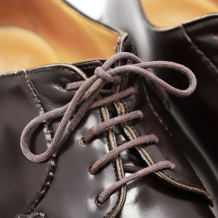 CHURCH S チャーチ レザーシューズ SHANNON R シャノン ラバーソール ポリッシュドバインダーカーフ プレーントゥ レースアップ ドレス 革靴 メンズ サイズ 8.5 F ブラウン 茶色 英国製