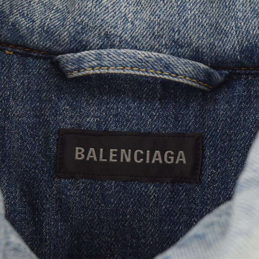 BALENCIAGA (バレンシアガ) 22AW PADDING DENIM JACKET パディング