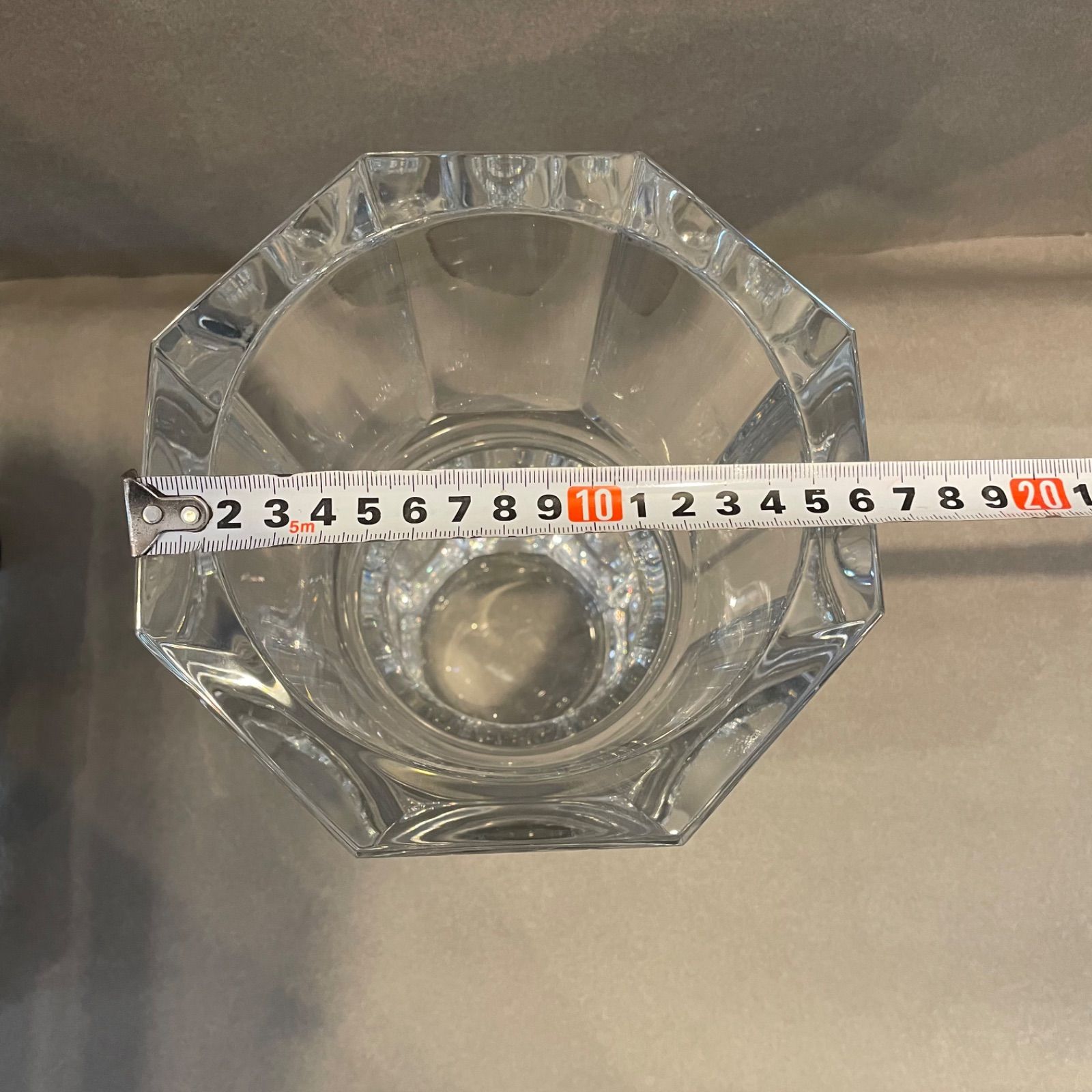 【新品・未使用品】 バカラ ディーバ 大型　フラワーベース　花瓶　箱付き 未使用保管品 バカラ フラワーベース エディス Lサイズ 大型花瓶