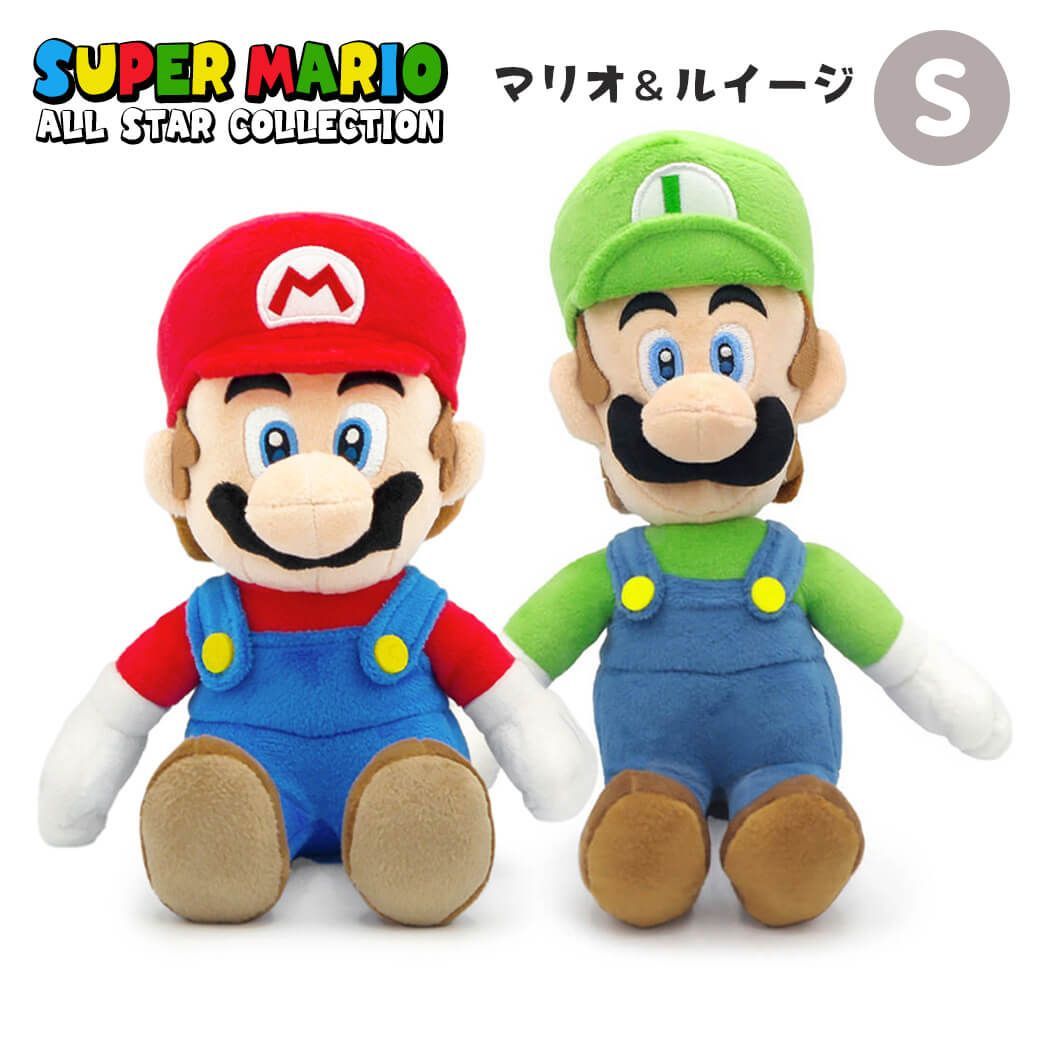 新品】ぬいぐるみ 「スーパーマリオ ALL STAR COLLECTION ペアセットS