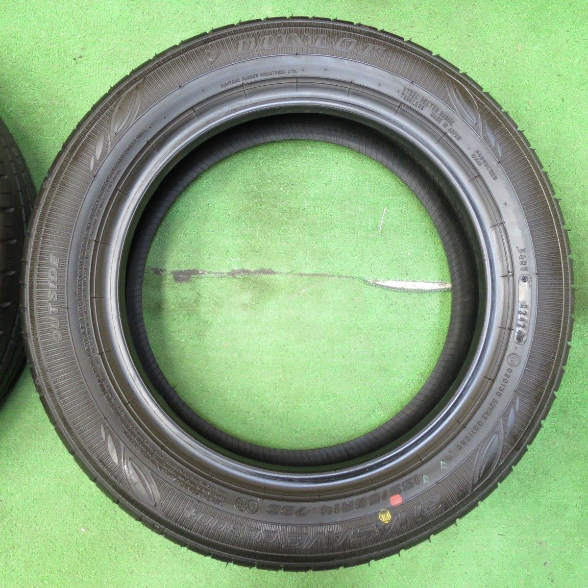 送料無料* 新車外し！24年☆155/65R14 ダンロップ エナセーブ EC300+ 