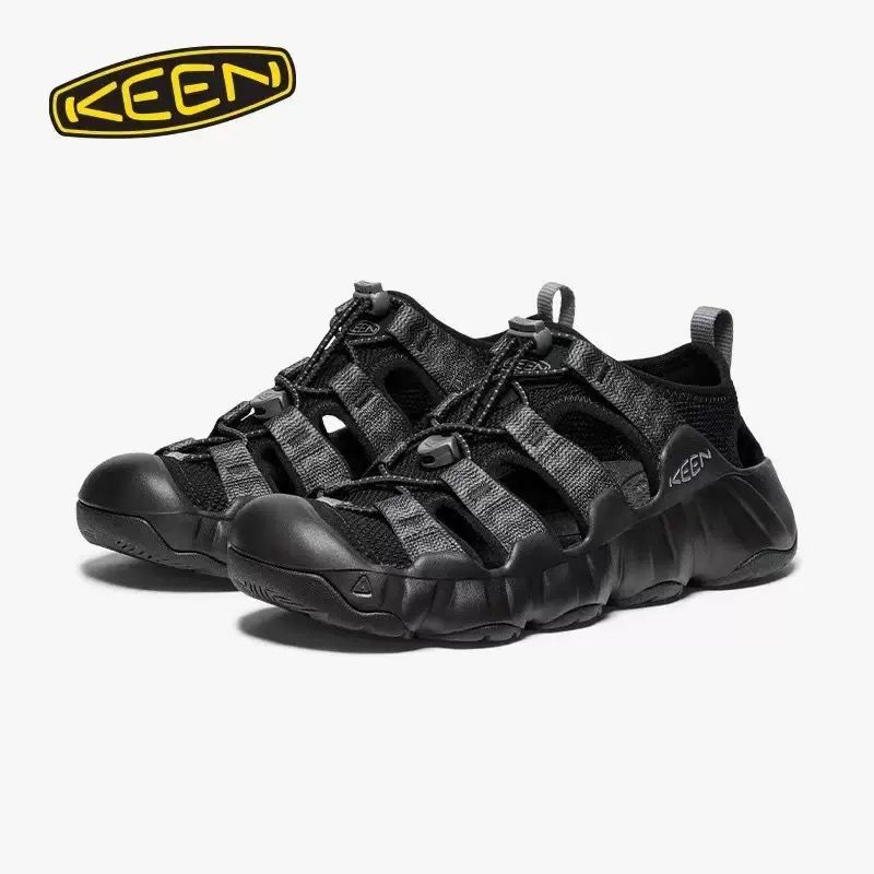 KEEN HYPERPORT H2 キーン サンダル メンズ スニーカー レディース スポーツサンダル コンフォートサンダル ブラック 遡渓靴 男女兼用