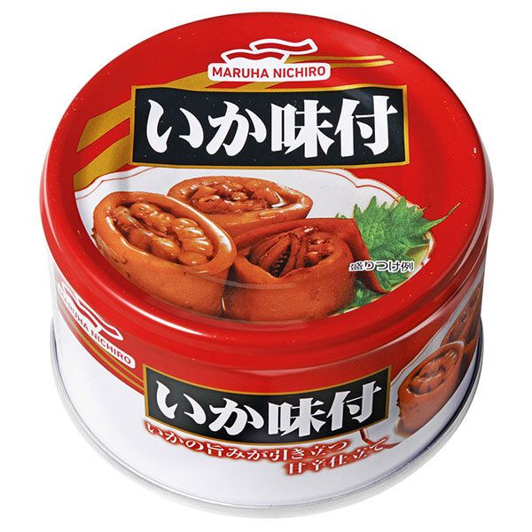 マルハニチロ いか味付 155g×24個入× 2ケース ｜ 缶詰 イカ 甘辛仕立て
