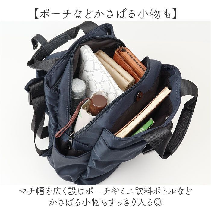 四角リュック レディース ライトグレー ブラックスクエアリュック 