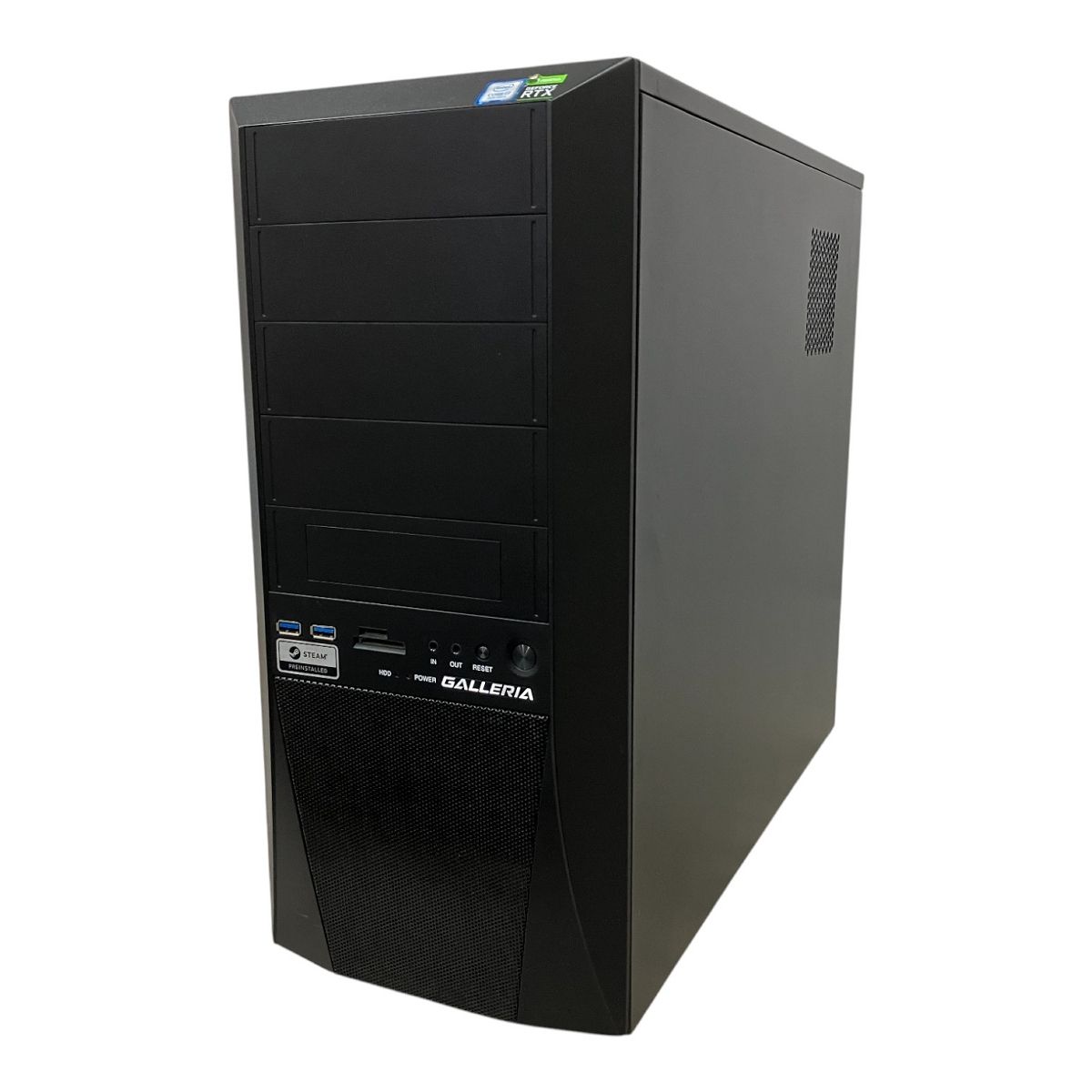 Thirdwave GALLERIA ZV デスクトップ パソコン i7-9700K 32GB HDD 2TB SSD 512GB RTX 2060 SUPER win11 M10435472