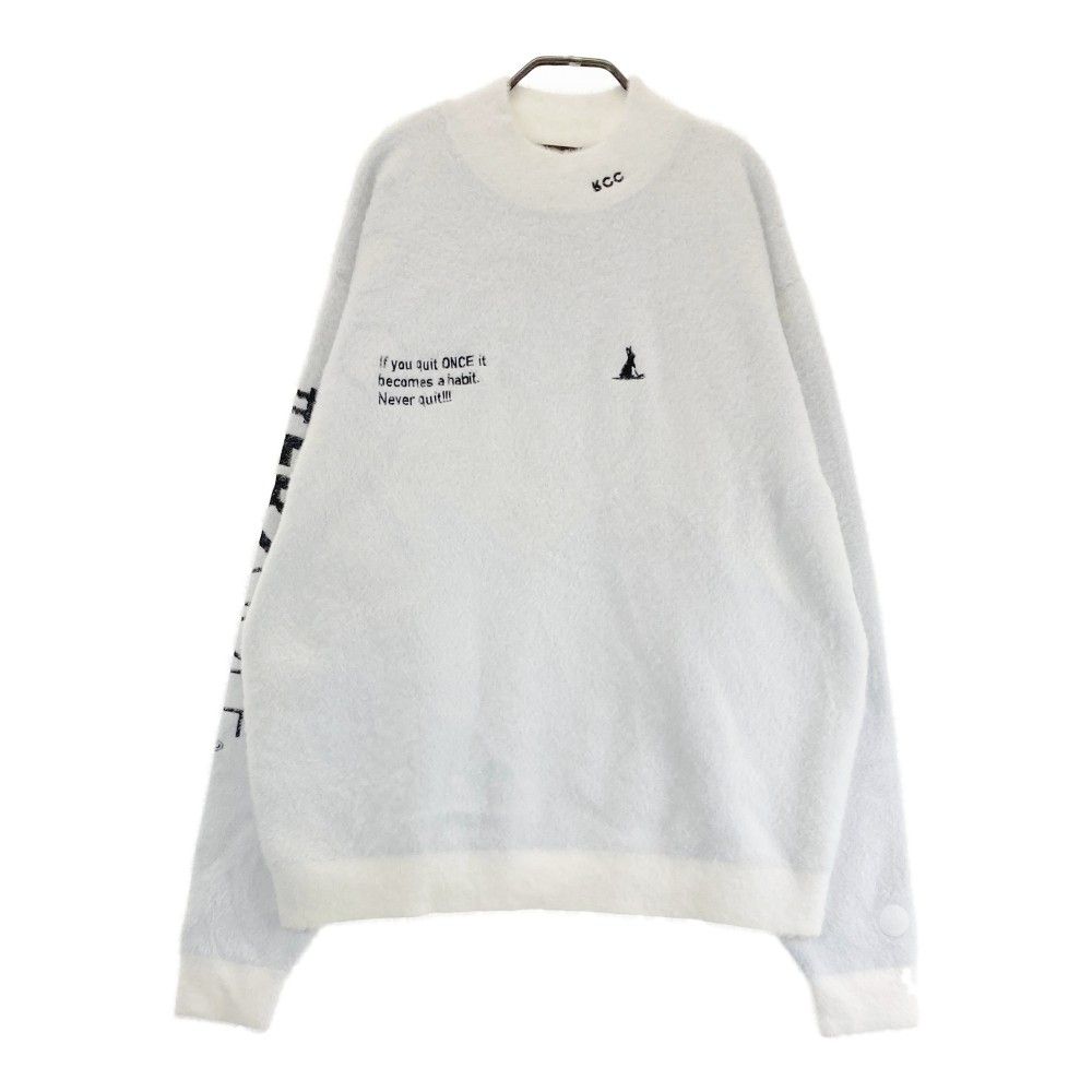 fr2 ゴルフポロシャツホワイトLサイズ FR2 GOLF MOON SHOT