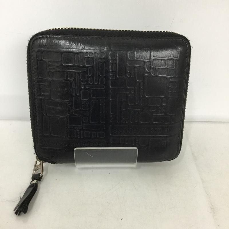 COMME des GARCONS コムデギャルソン 財布 二つ折り ラウンドファスナー