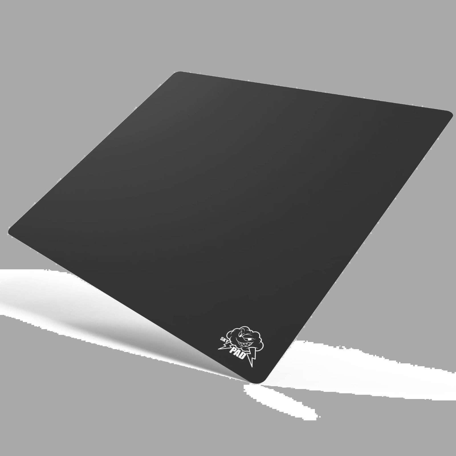 ロゴバージョン｜プロフェッショナルeスポーツラージサイズマウスパッド｜400×500mm｜黒｜精度とスピードを向上させた特殊ガラス面 ゲーミングガラスマウスパッド  XL 3.0 SkyPAD ハレルヤ電機 メルカリ