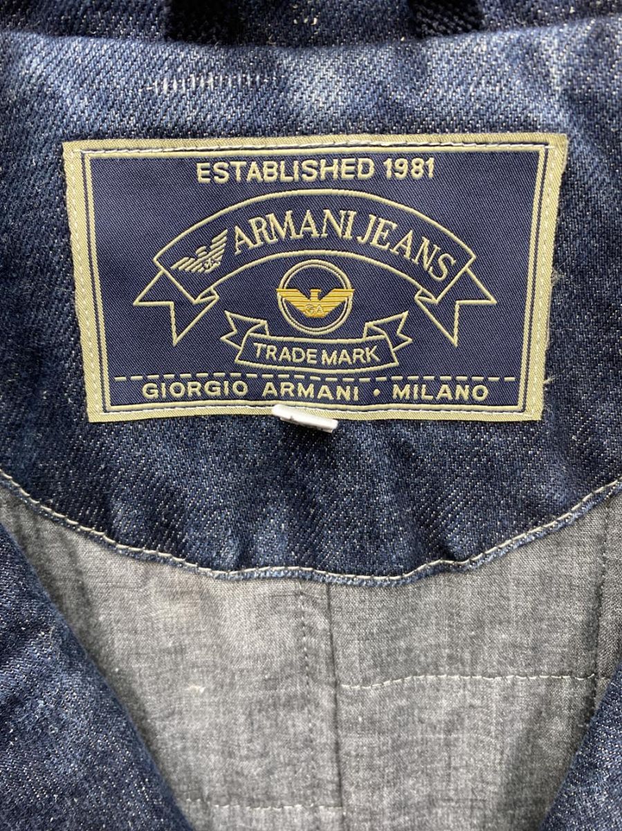 ARMANI　JEANS　ロングコート XM000034_AF10324_UC001_R_FW202