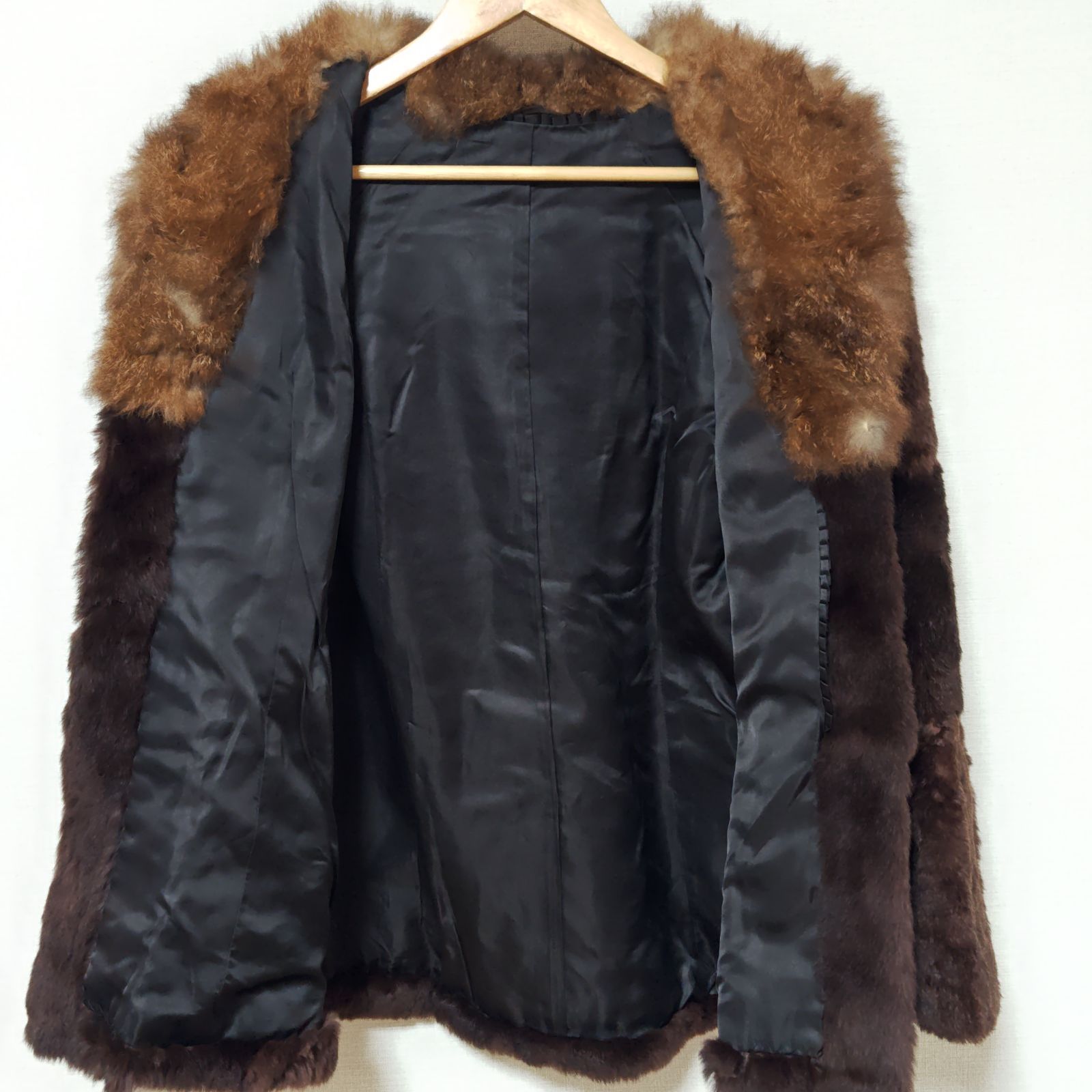 ラビット　リアルファーコート 定 249900◎本格ラビットファー◎【fur coat】ファーコート