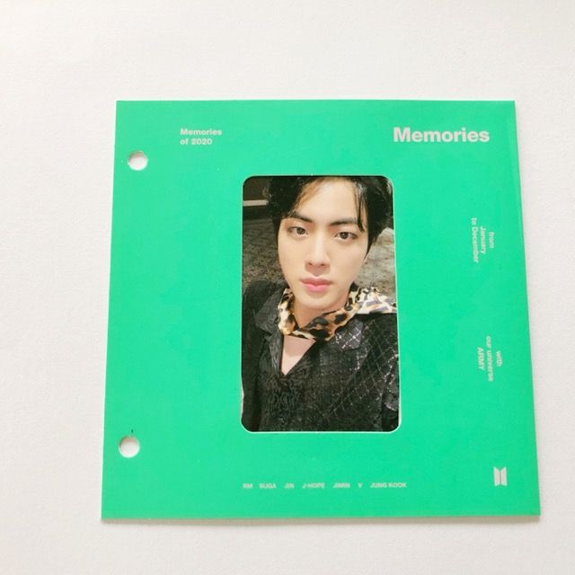 bts Memories of2020 トレカ　ジン bts Memories of2020 トレカ ジン BTS Memories of 2020 トレカ ジン