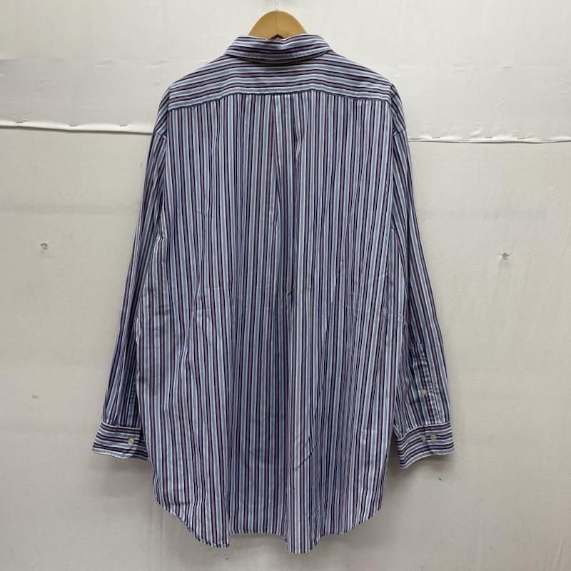 90s ラルフローレン YARMOUTH マルチストライプ長袖シャツ M RALPHLAUREN ラルフローレン シャツ、ブラウス 長袖 90s